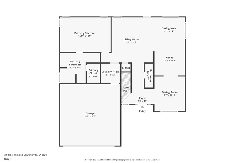 2,270/Mo, 760 Old Johnson Rd Lawrenceville, GA 30045 Floor Plan View