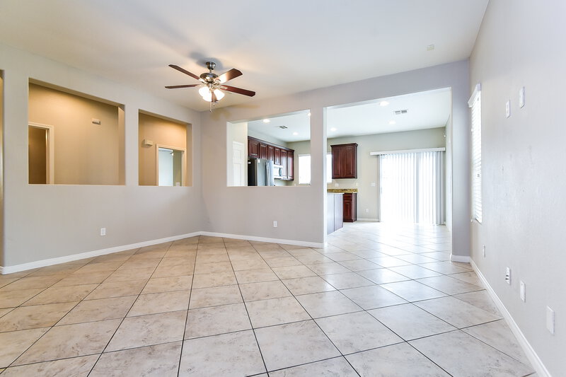 1,950/Mo, 3921 Red Trumpet Ct North Las Vegas, NV 89081 Living Room View 2