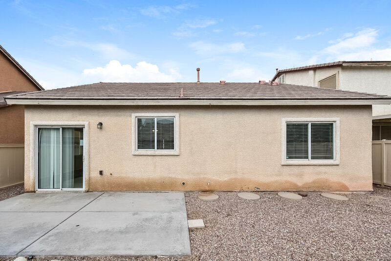 1,950/Mo, 3921 Red Trumpet Ct North Las Vegas, NV 89081 Rear View 2