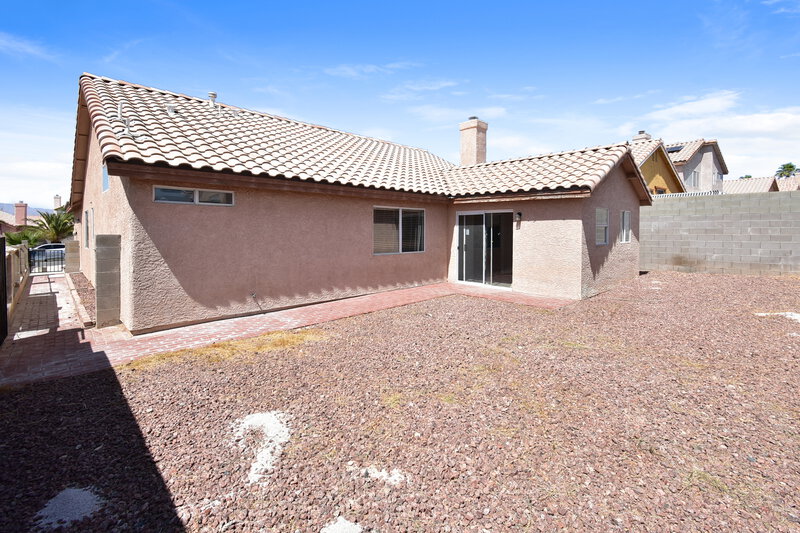 2,090/Mo, 6445 Bubbling Springs Ave Las Vegas, NV 89156 Rear View