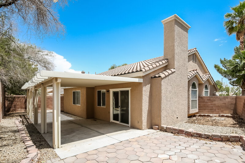 2,055/Mo, 3343 Rose Valley Street North Las Vegas, NV 89032 Rear View