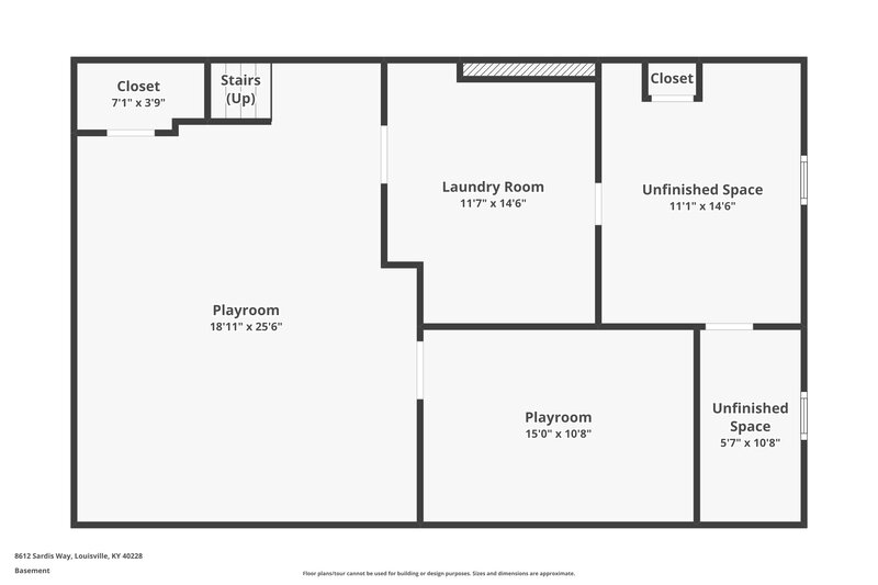 2,005/Mo, 8612 Sardis Way Louisville, KY 40228 Floor Plan View 2