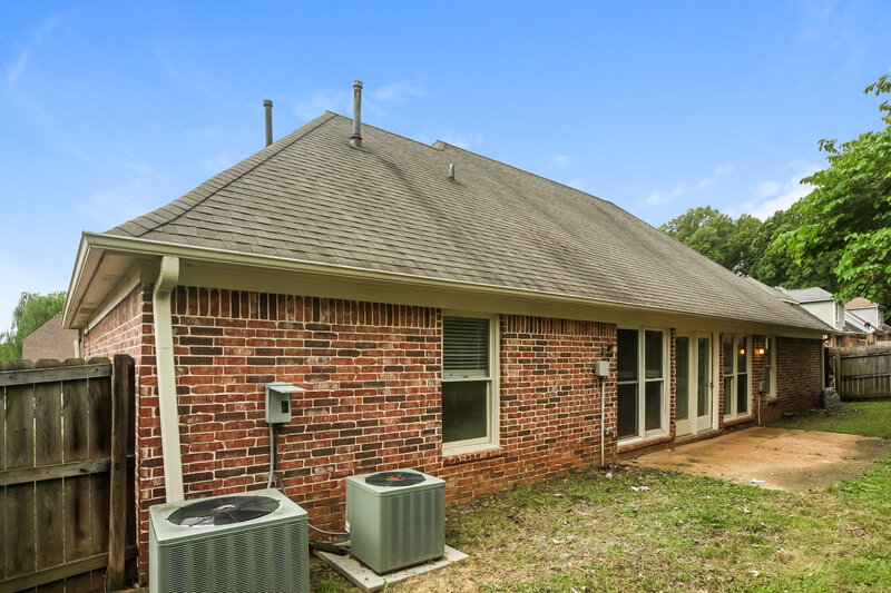 2,165/Mo, 9336 Starcross Ave Cordova, TN 38016 Rear View 2