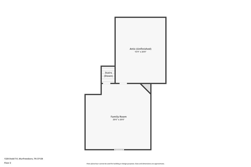 2,355/Mo, 1320 Dodd Trl Murfreesboro, TN 37128 Floor Plan View 2